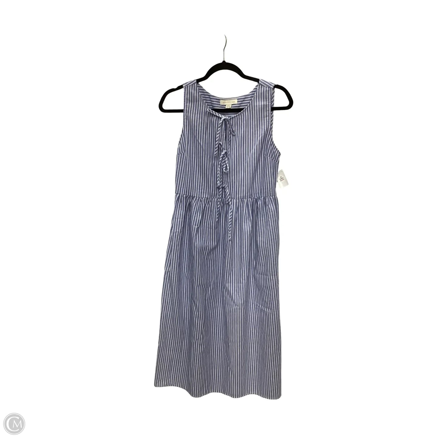 Dress Casual Midi By Monteau In Blue, Size: M