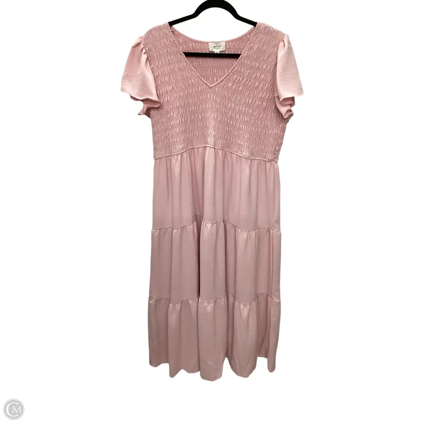 Dress Casual Maxi By Blu Pepper In Pink, Size: 2x