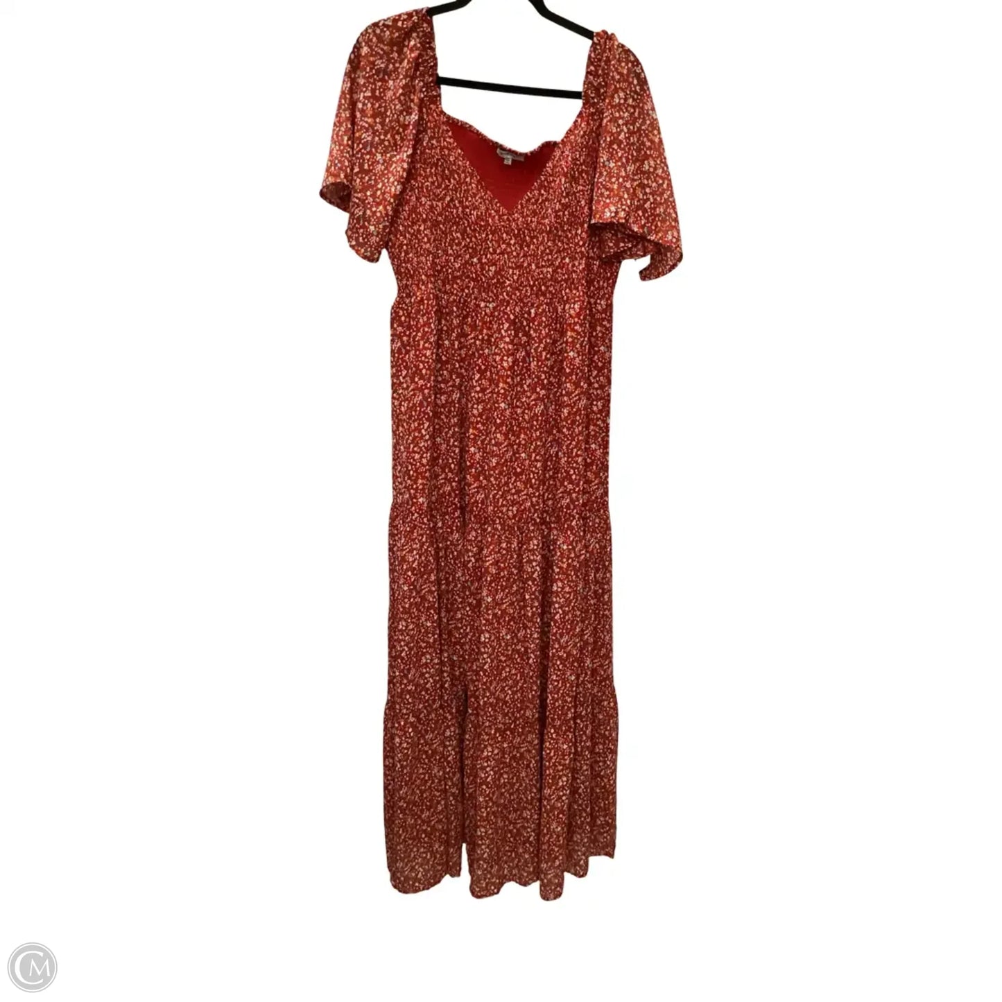 Dress Casual Maxi By White Birch In Red, Size: 2x