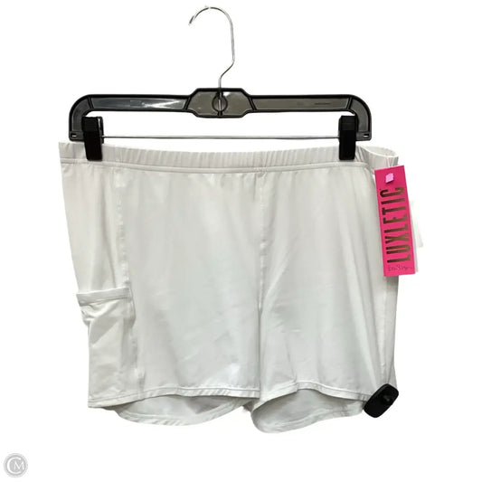 Shorts Designer By Lilly Pulitzer In White, Size: L