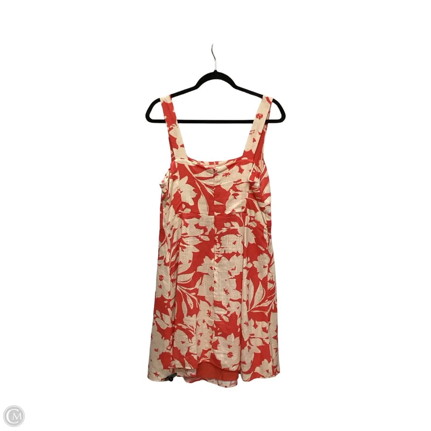 Dress Casual Short By Vince Camuto In Orange, Size: M
