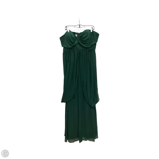 Dress Party Midi By Cmc In Green, Size: 3x