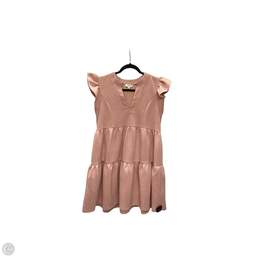 Dress Casual Short By Umgee In Pink, Size: S