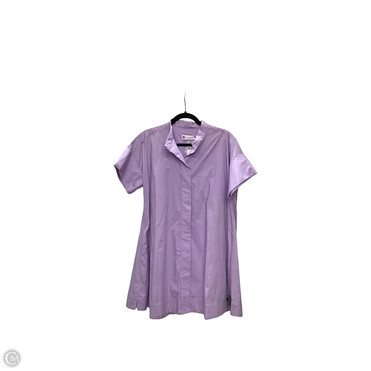 Dress Casual Short By Cmb In Purple, Size: L