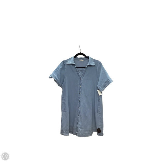 Dress Casual Short By Entro In Blue Denim, Size: M