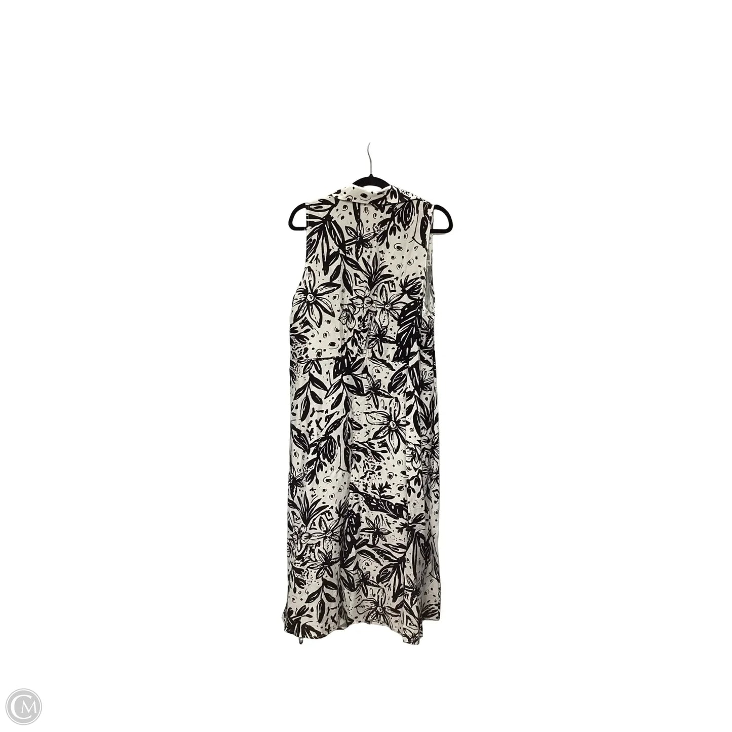 Dress Casual Maxi By Kindred In Black & White, Size: 1x