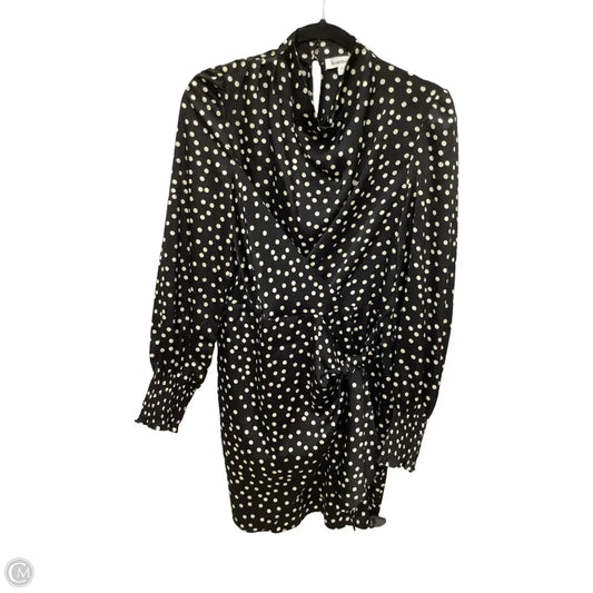 Dress Casual Short By Heartloom In Polkadot Pattern, Size: M