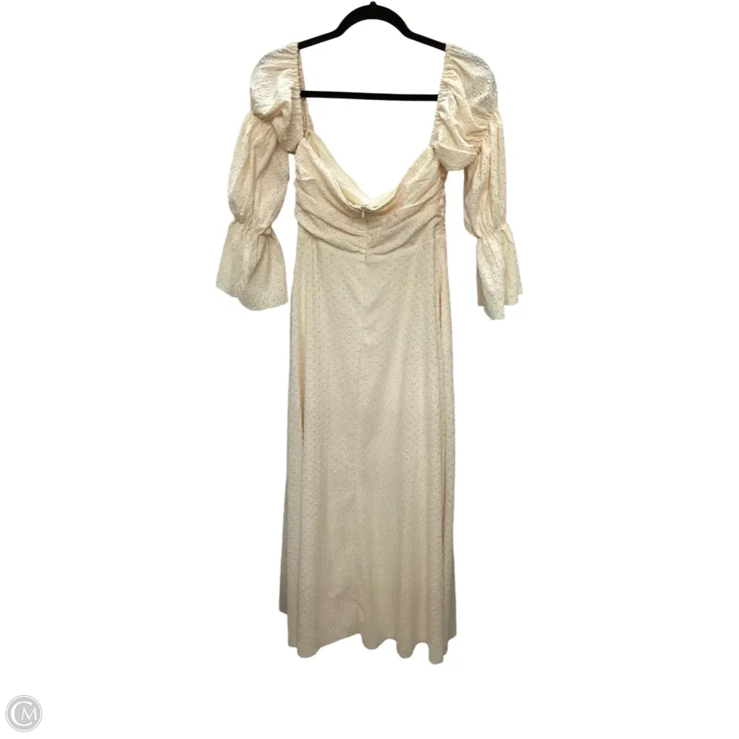 Dress Casual Maxi By Worth Ny In Cream, Size: M