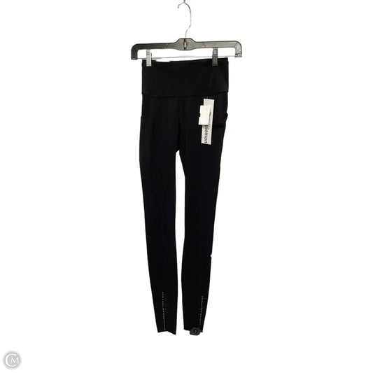 Athletic Leggings By Lululemon In Black, Size: 2