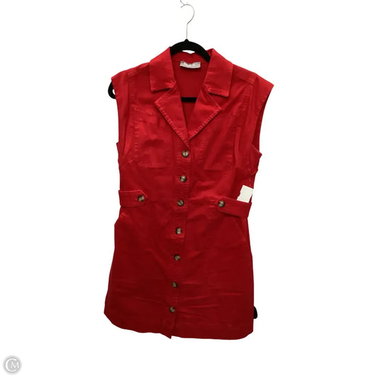 Dress Casual Short By Blue B In Red, Size: S