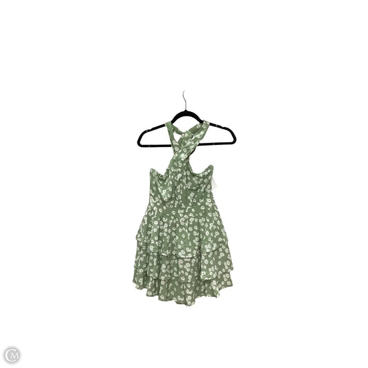 Romper By Entro In Green, Size: M