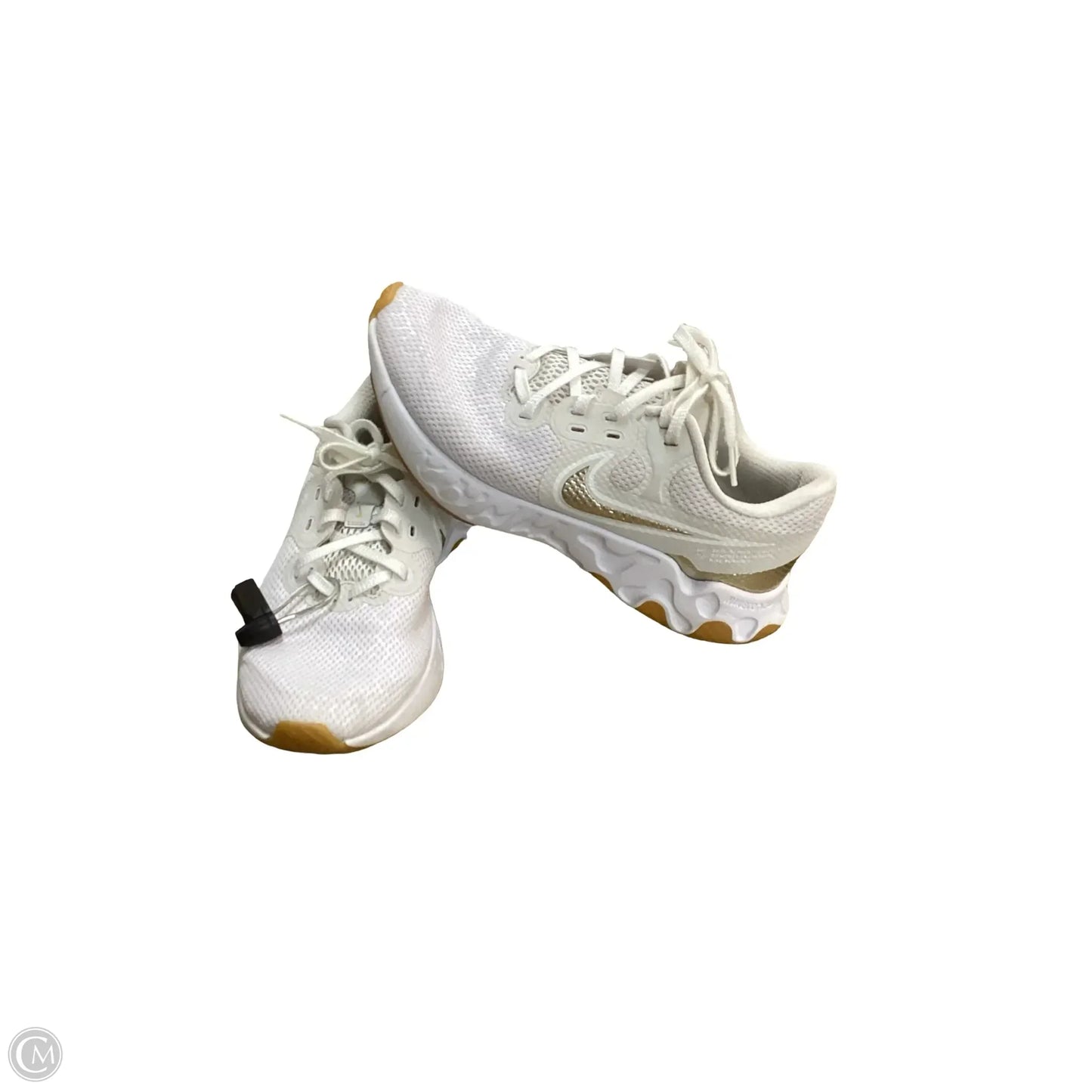 Shoes Athletic By Nike In White, Size: 8.5