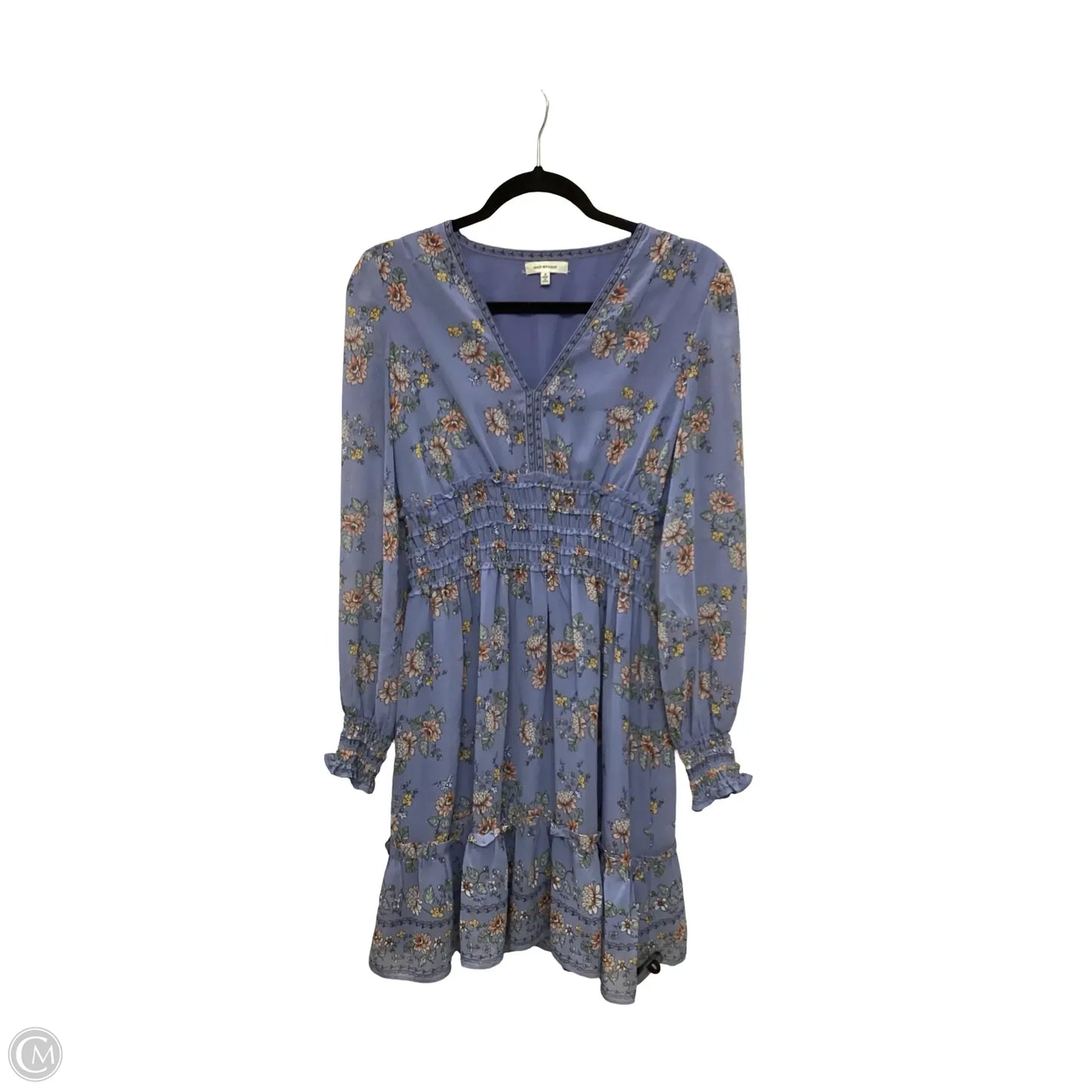 Dress Casual Short By Max Studio In Blue, Size: S