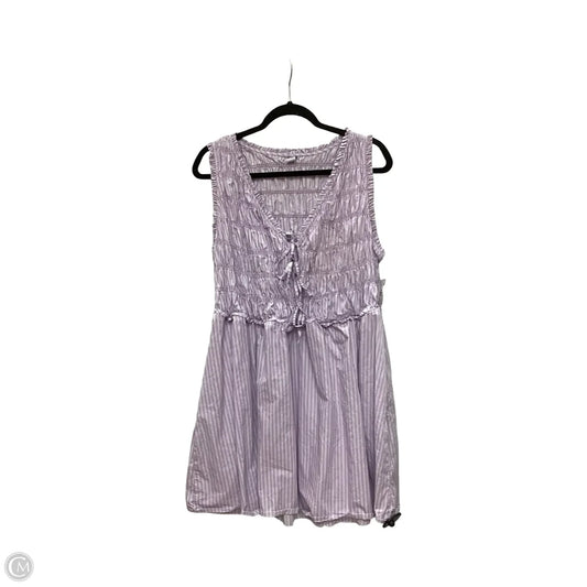 Dress Casual Short By Old Navy In Purple, Size: 2x