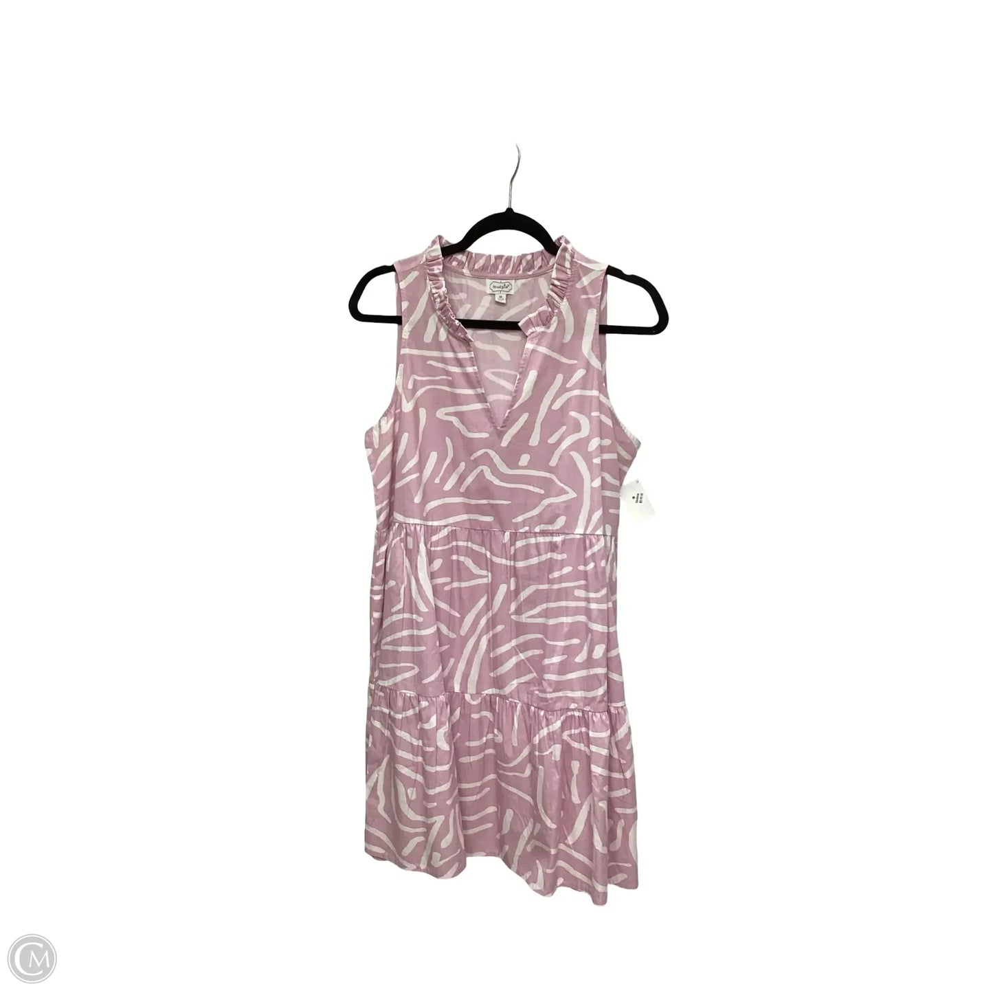 Dress Casual Short By Mudpie In Pink, Size: M