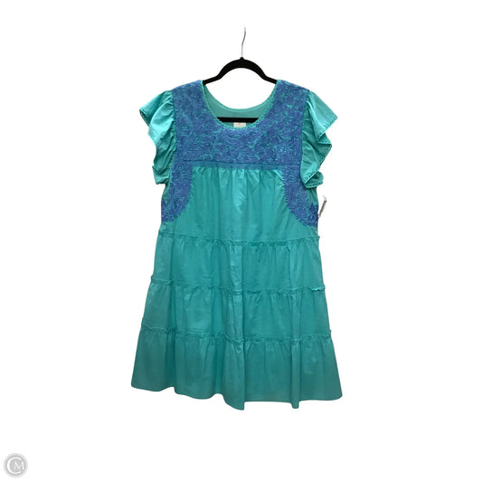 Dress Casual Short By J.marie In Blue, Size: M
