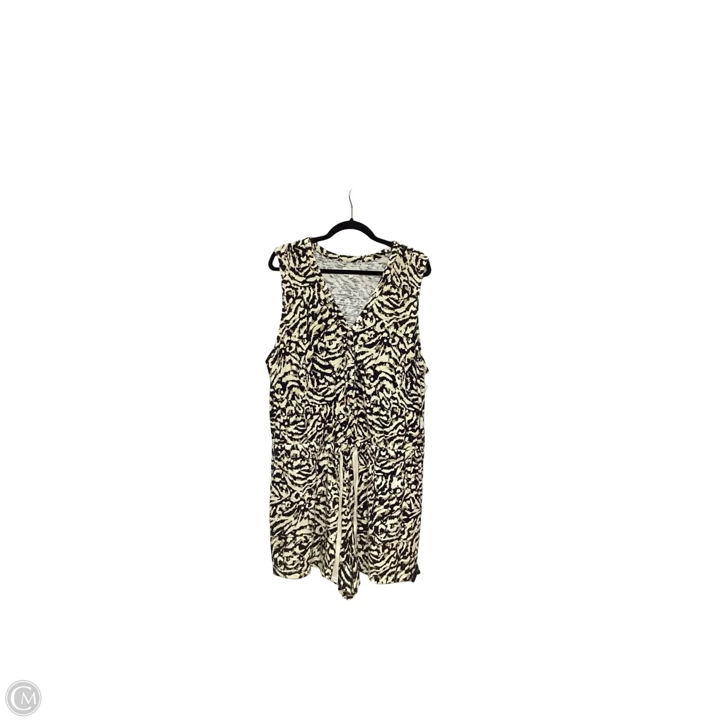 Romper By Lou And Grey In Animal Print, Size: Xl