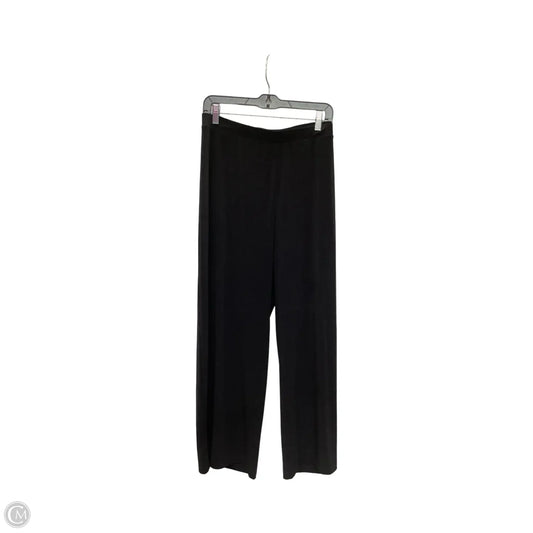 Pants Wide Leg By Chicos In Black, Size: L