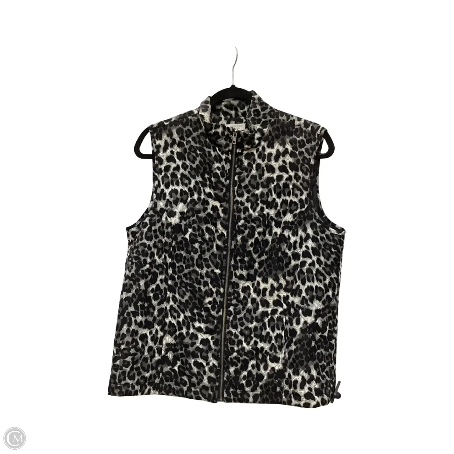 Vest Other By Chicos In Animal Print, Size: L