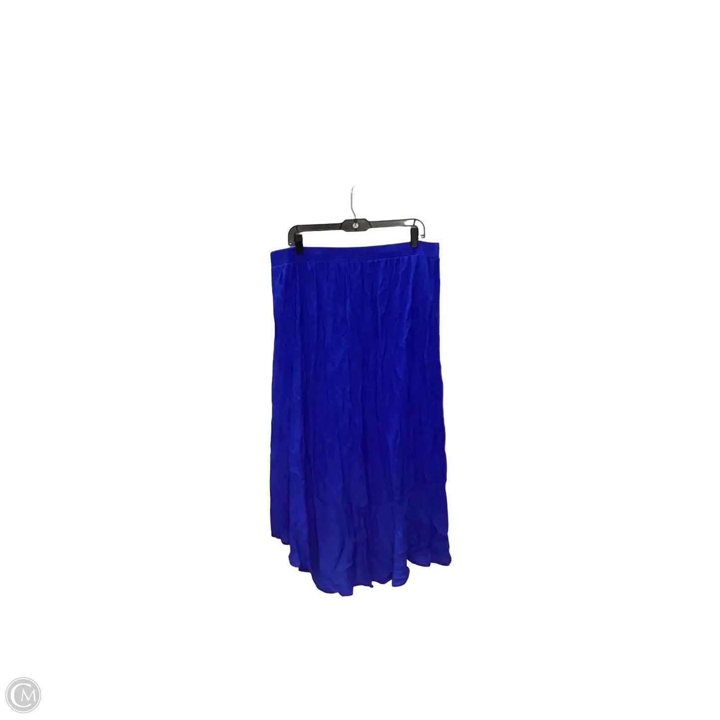 Skirt Midi By B-Wear In Blue, Size: Xl