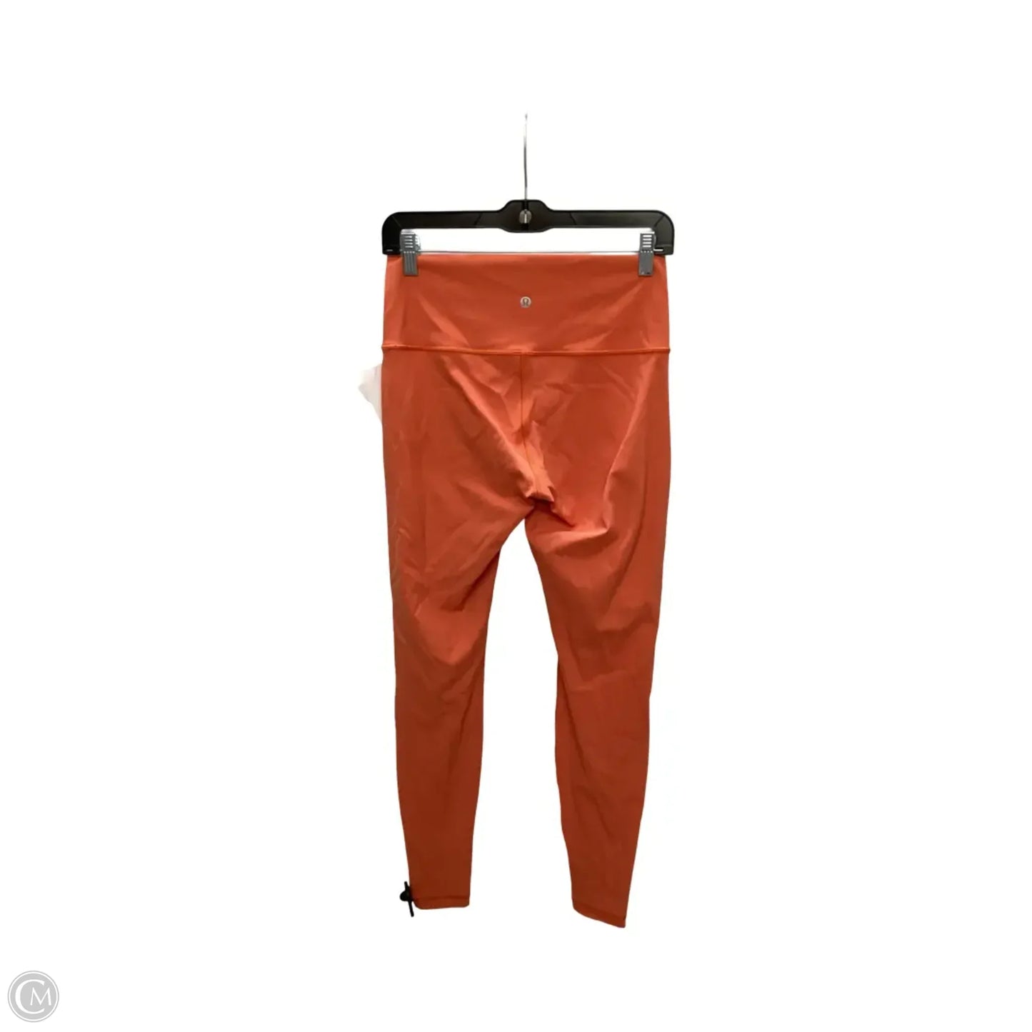 Athletic Leggings By Lululemon In Orange, Size: 8
