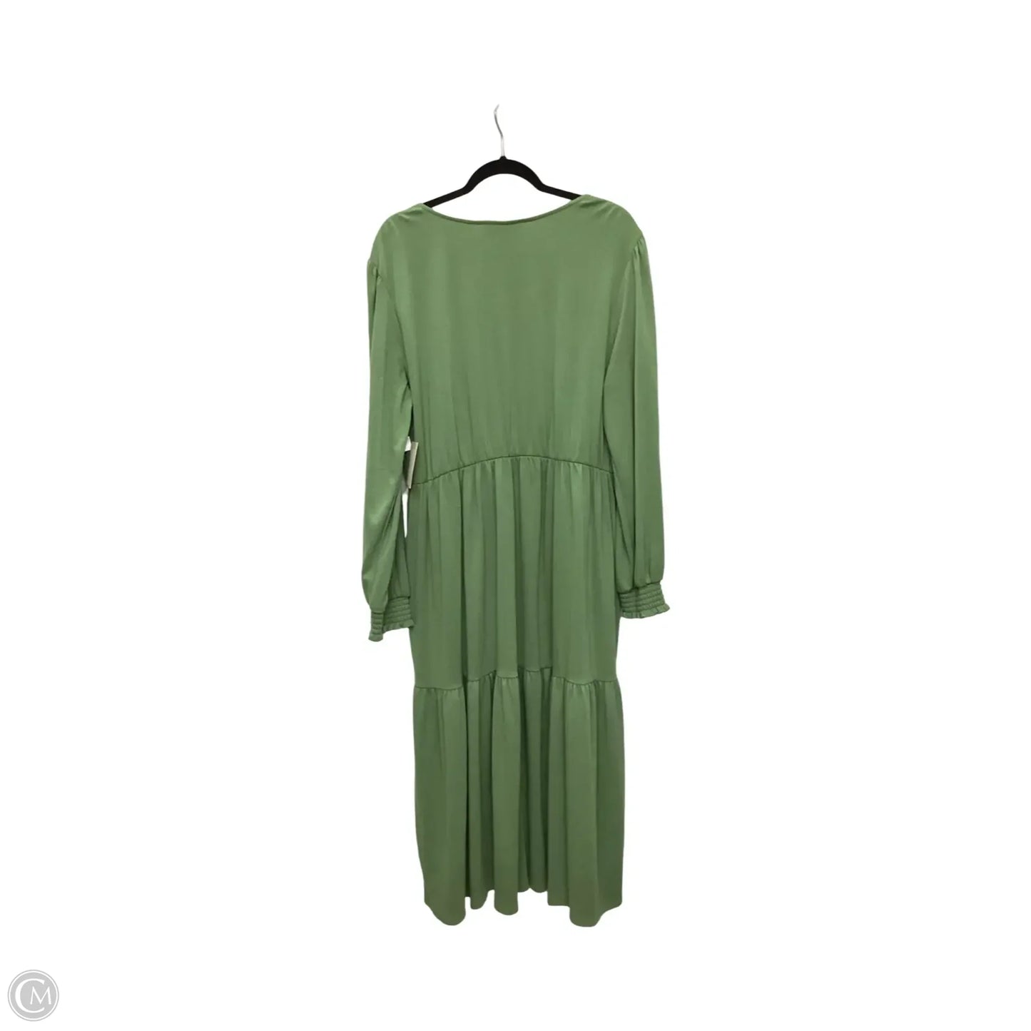 Dress Casual Midi By Nurture In Green, Size: Xl
