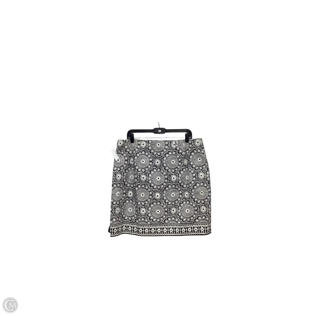 Skirt Mini & Short By Talbots In Black & White, Size: 14