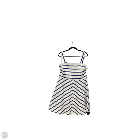 Dress Casual Short By Draper James In Striped Pattern, Size: 14