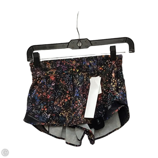 Athletic Shorts By Lululemon In Multi-colored, Size: 4
