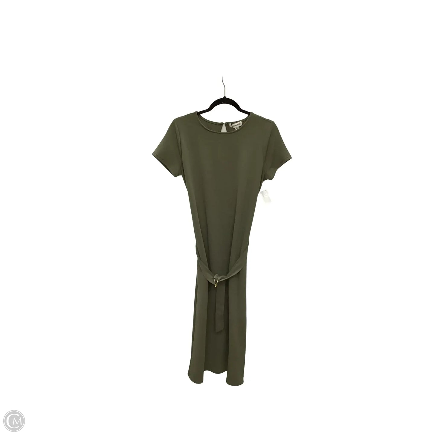 Dress Casual Midi By Harlow & Rose In Green, Size: M