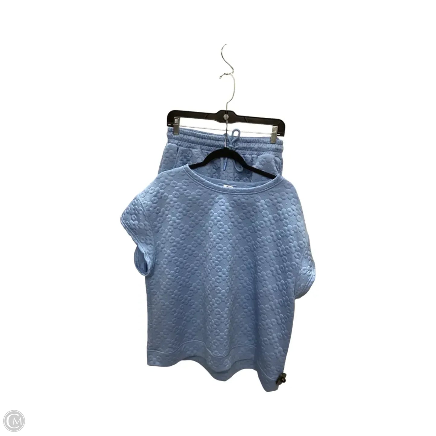 Shorts Set By See And Be Seen In Blue, Size: L