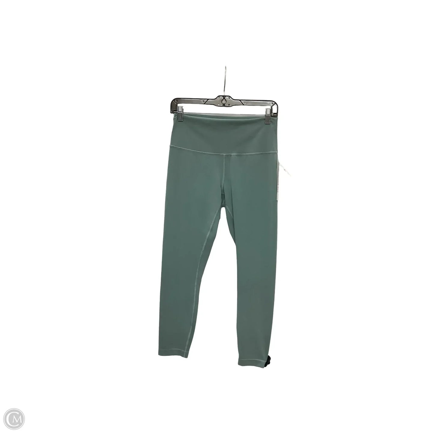 Athletic Leggings Capris By Lululemon In Green, Size: 10