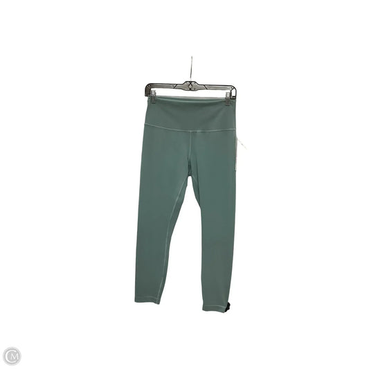 Athletic Leggings Capris By Lululemon In Green, Size: 10