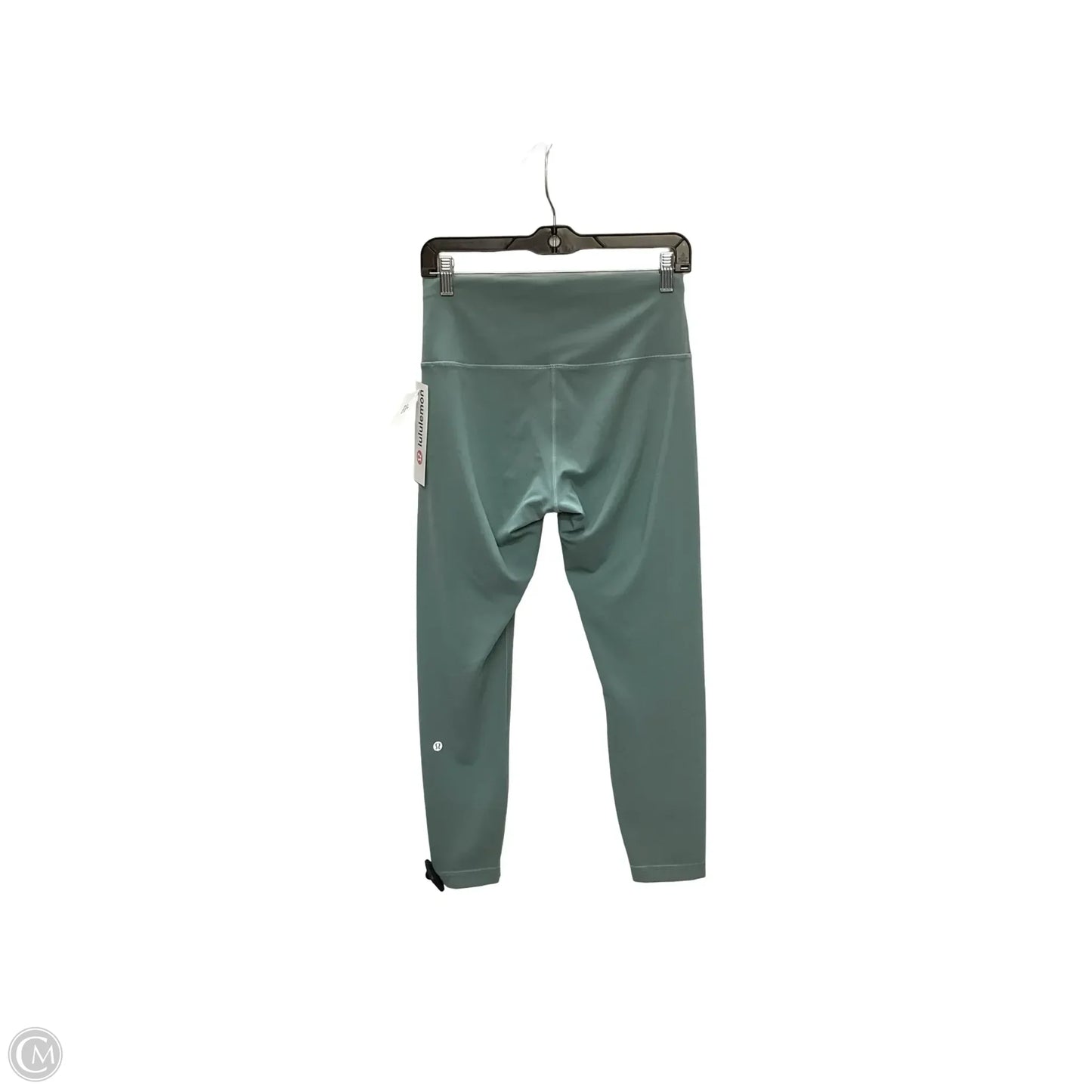 Athletic Leggings Capris By Lululemon In Green, Size: 10