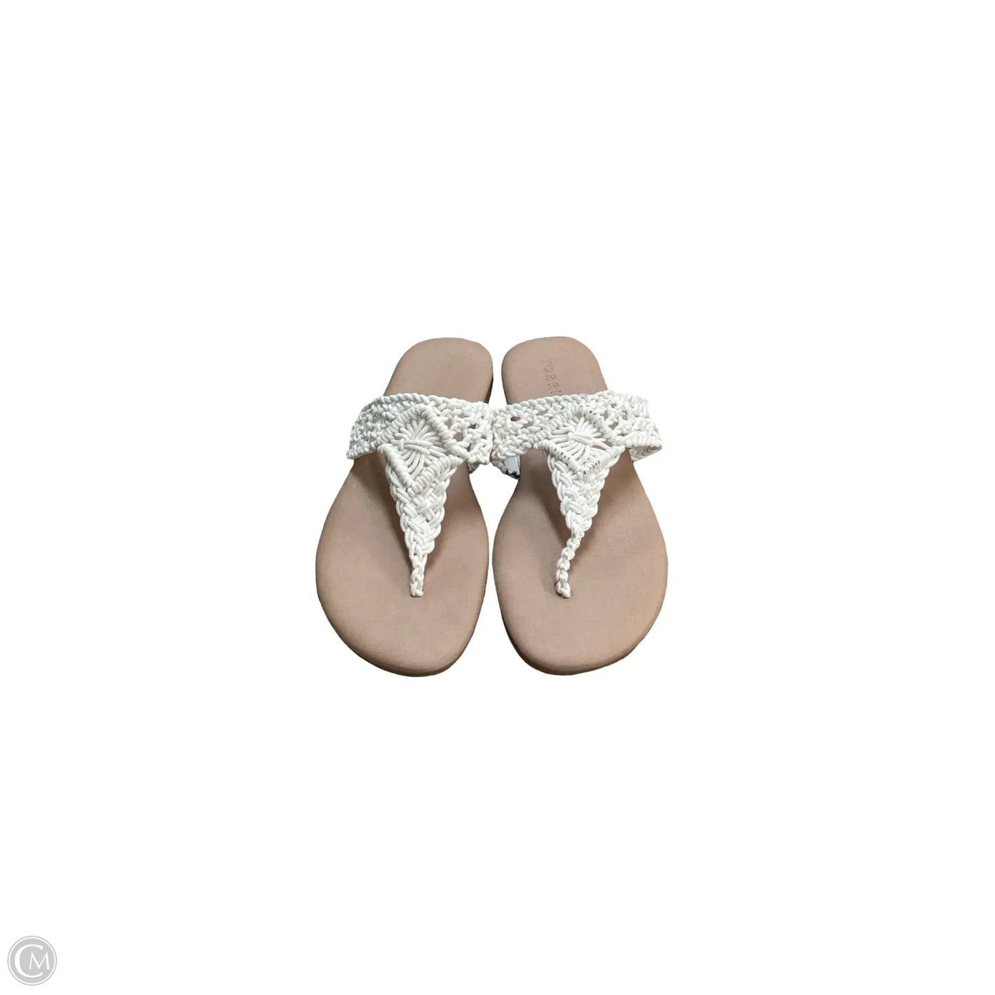 Sandals Flats By Torrid In Brown, Size: 7.5