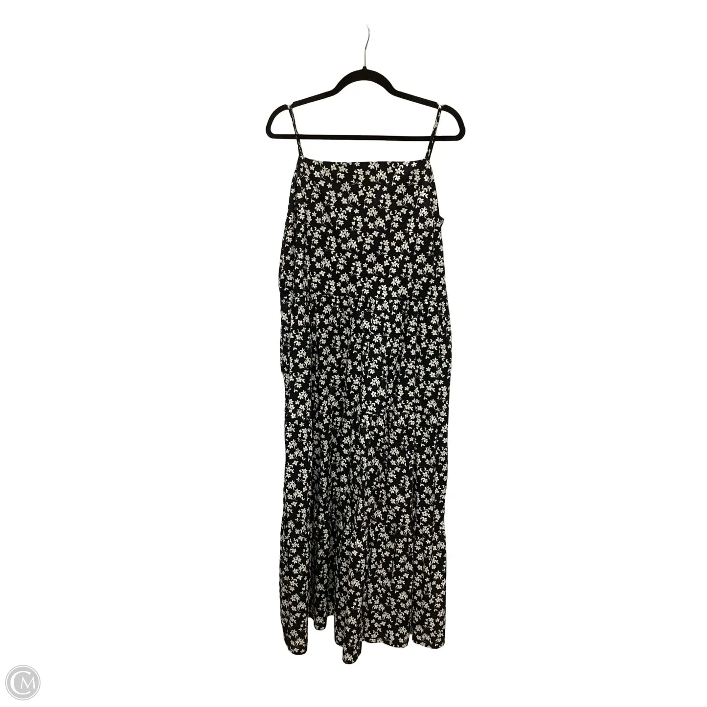 Dress Casual Midi By Gap In Black & White, Size: Xl