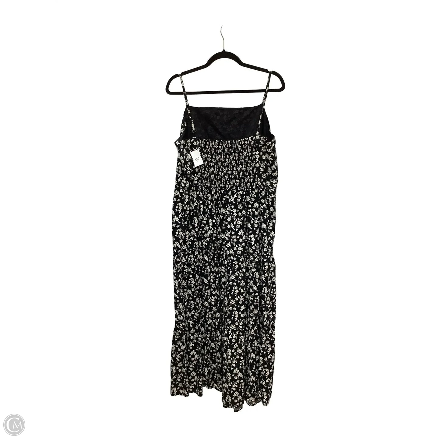 Dress Casual Midi By Gap In Black & White, Size: Xl