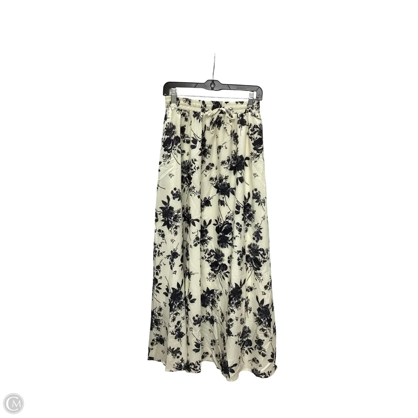 Skirt Midi By Clothes Mentor In Floral Print, Size: L