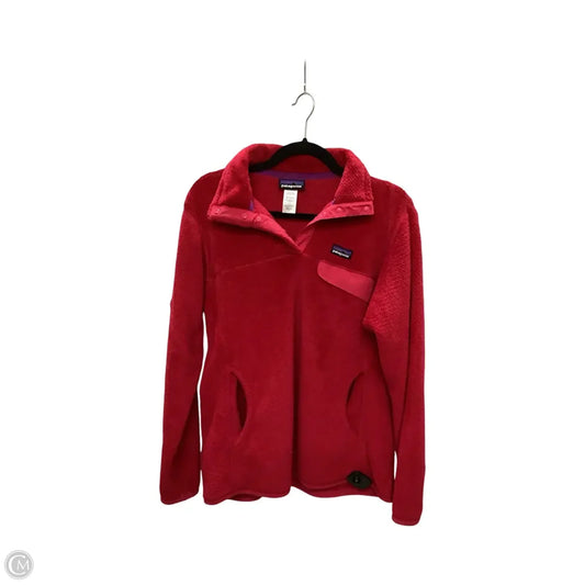 Jacket Faux Fur & Sherpa By Patagonia In Red, Size: L
