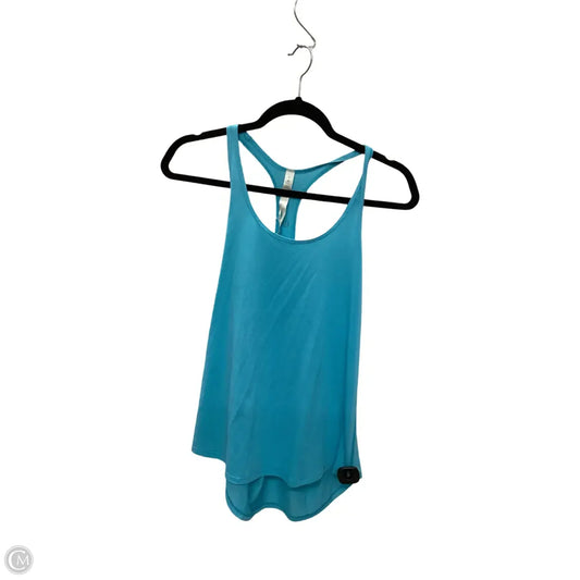 Athletic Tank Top By Lululemon In Blue, Size: 6