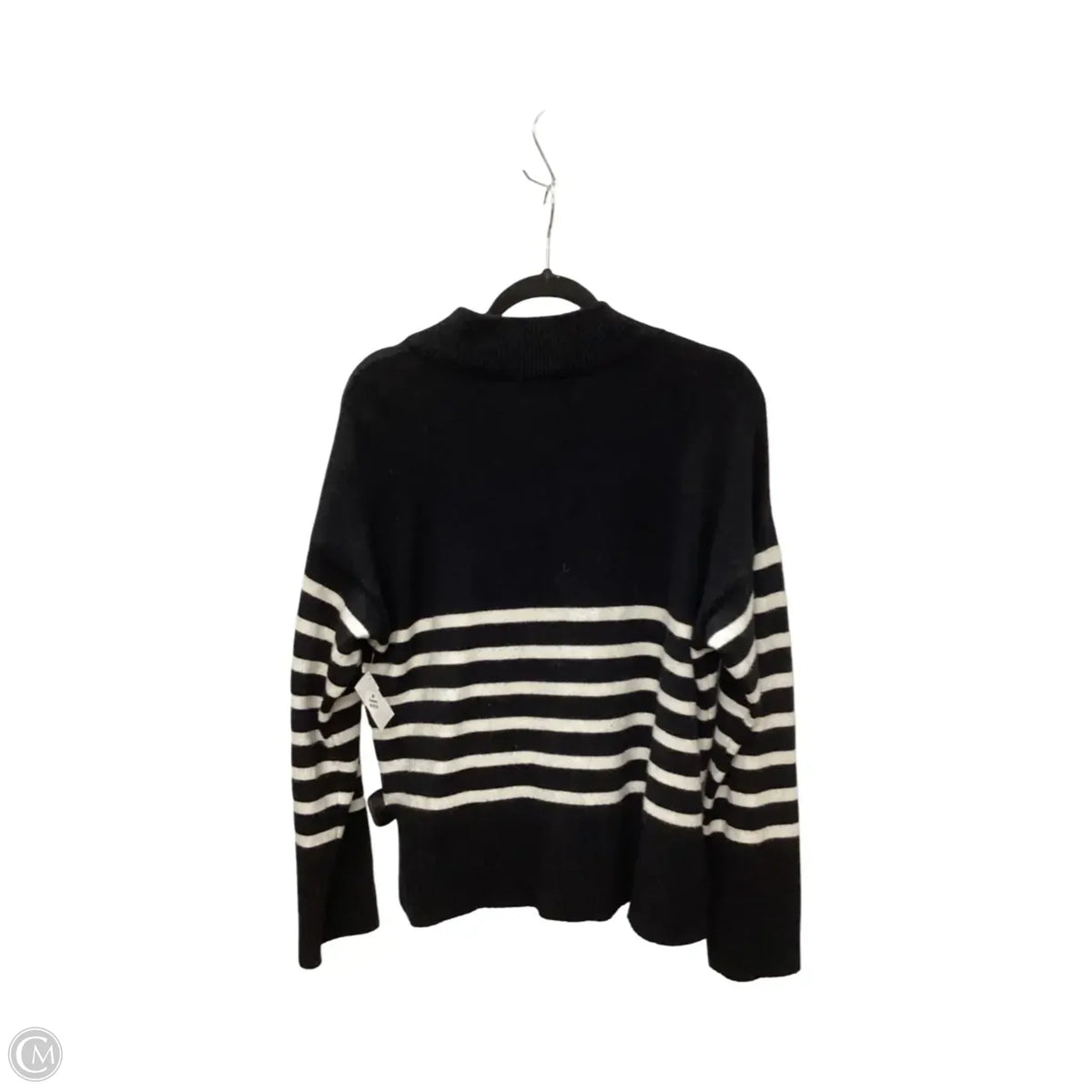 Sweater By Dkny In Striped Pattern, Size: L