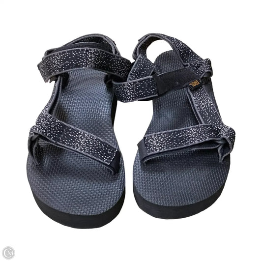 Sandals Flats By Teva In Black, Size: 6