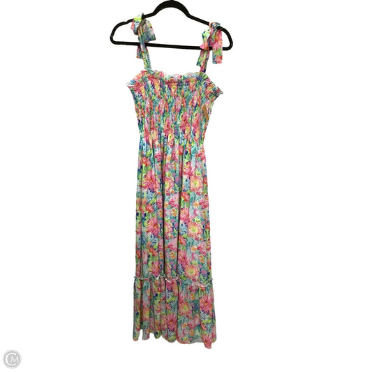 Dress Casual Midi By Clothes Mentor In Multi-colored, Size: Xl