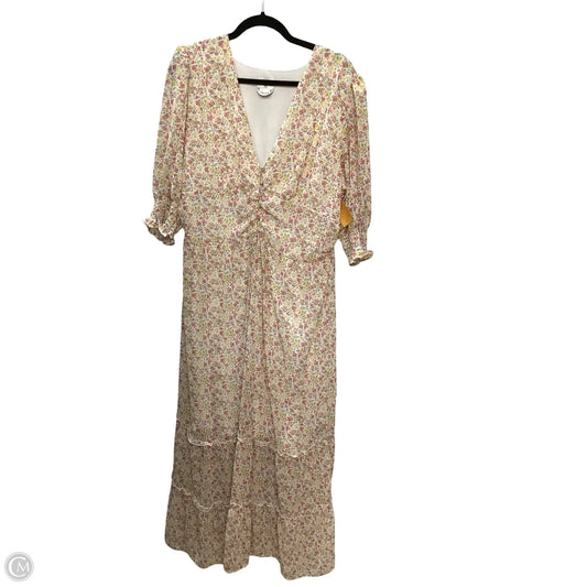 Dress Casual Midi By Arula In Geometric Pattern, Size: 1x