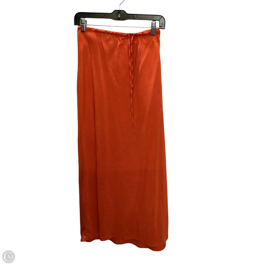 Skirt Maxi By Wishlist In Orange, Size: L