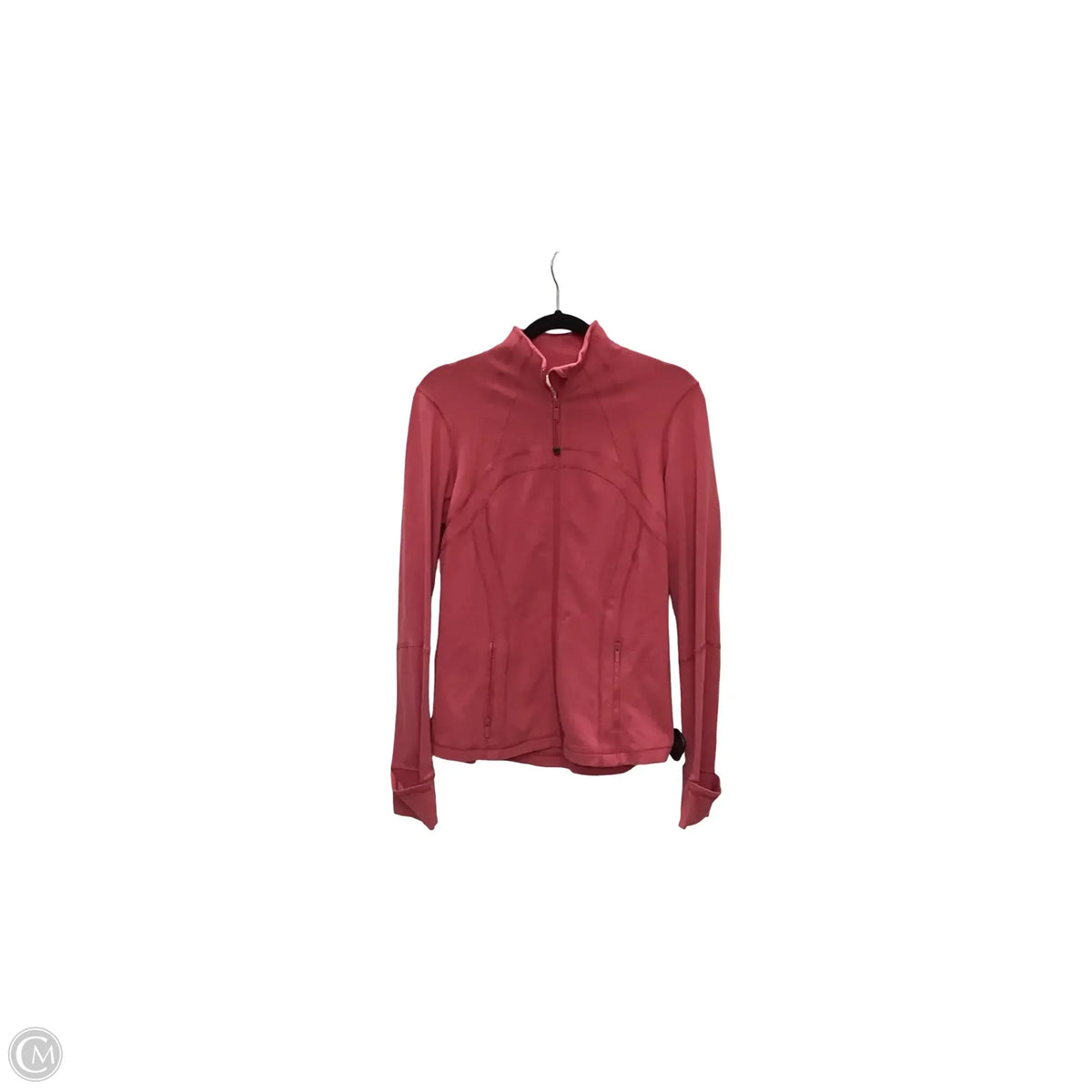 Athletic Jacket By Lululemon In Red, Size: 10
