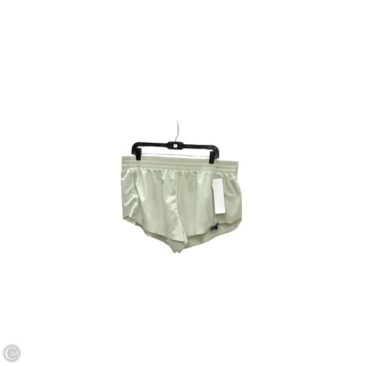 Athletic Shorts By Athleta In Green, Size: Xl