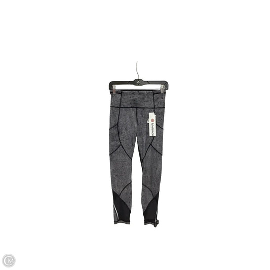 Athletic Leggings By Lululemon In Multi-colored, Size: 4