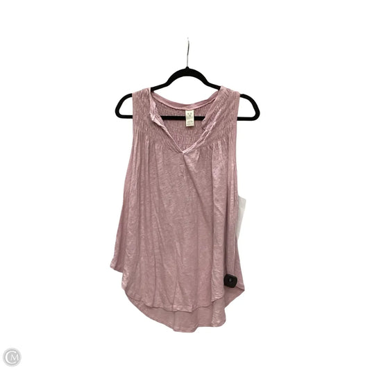 Blouse Sleeveless By We The Free In Pink, Size: S