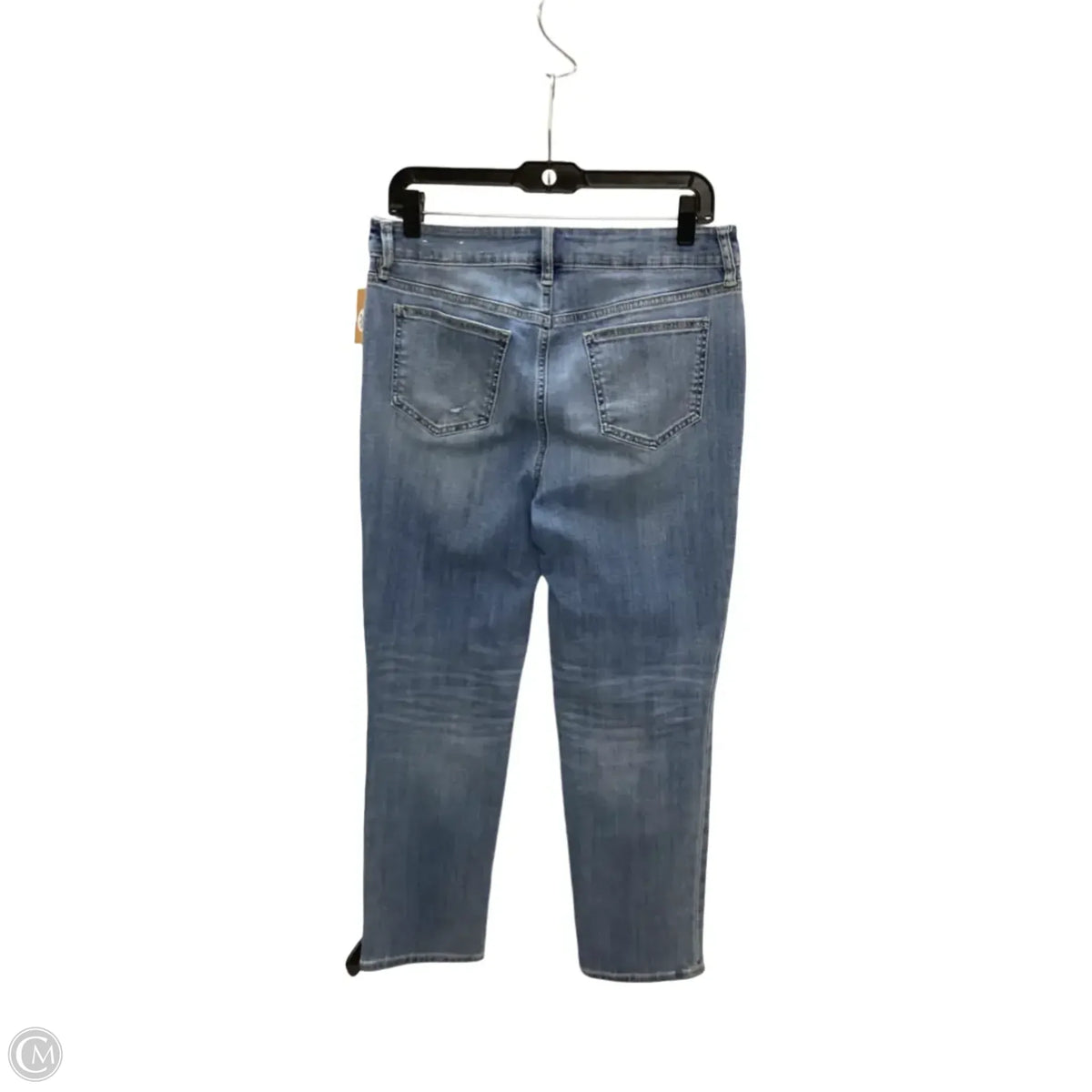 Jeans Cropped By Chicos In Blue Denim, Size: 6